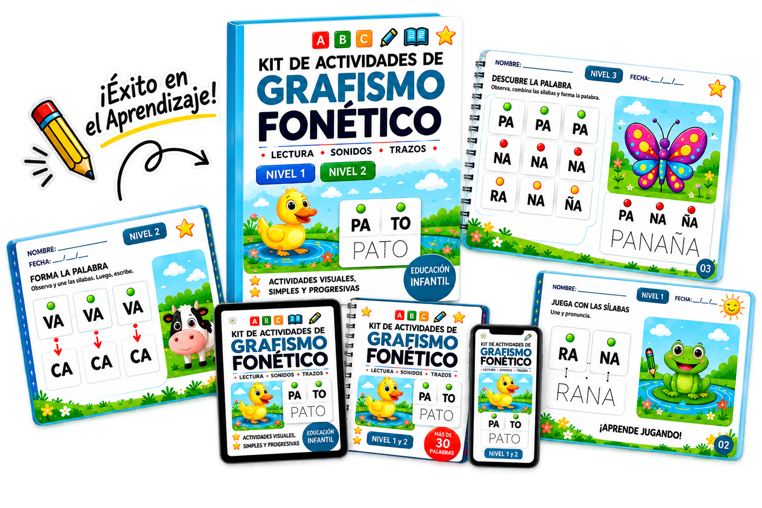 Kit Grafismo Fonético